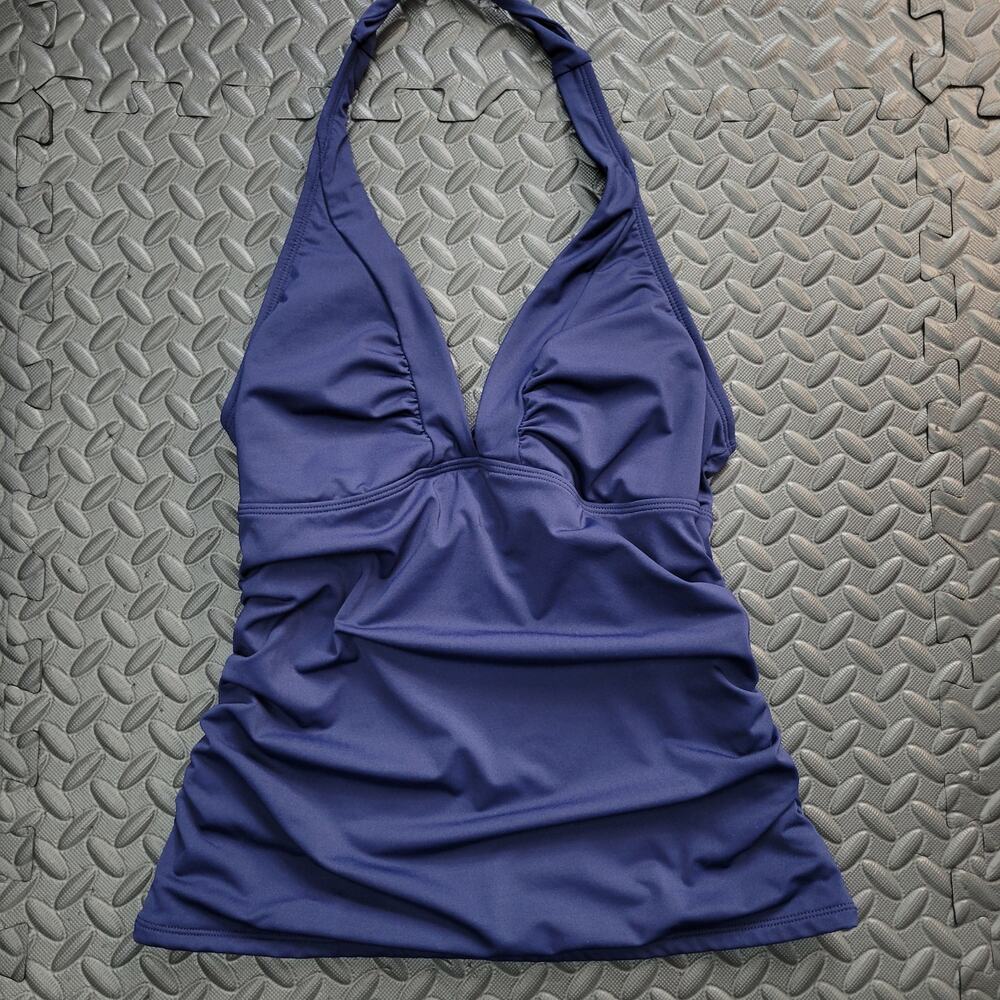Athleta Swim Halter Top Tankini Vacation Ready Resortwear Cruise Summer Capsule